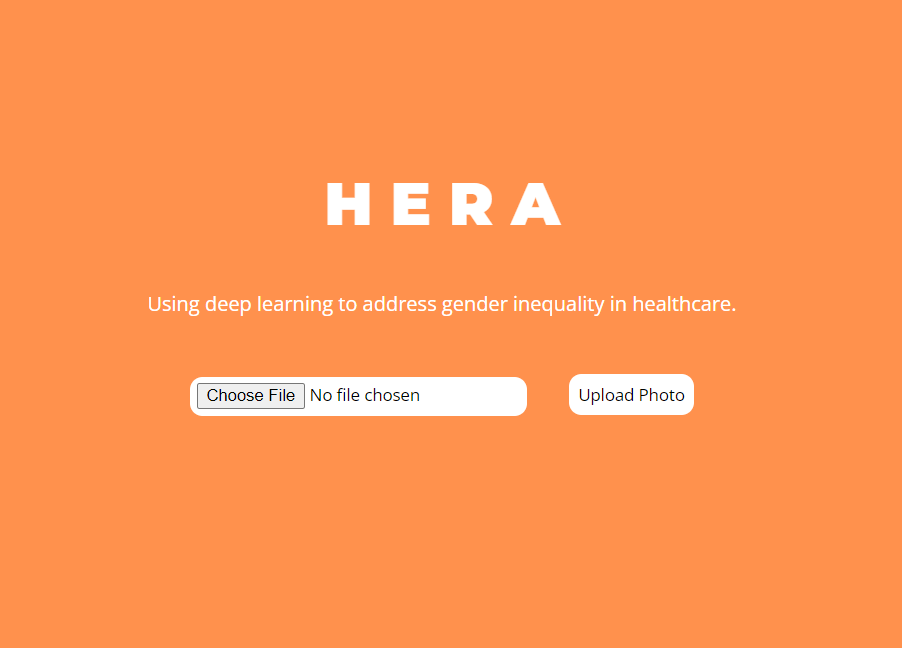 home page of Hera